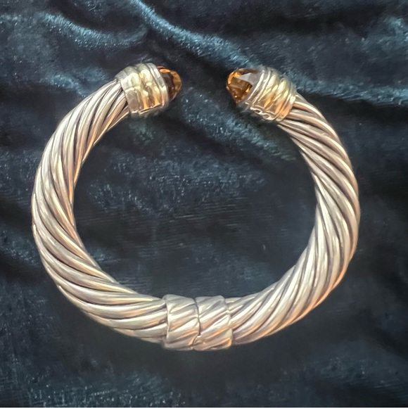 David Yurman Cable Classics Bracelet Citrine - Picture 10 of 10